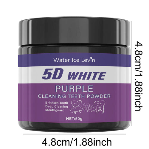 Purple Teeth Whitening Powder