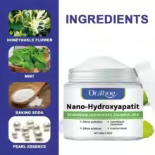 Hydroxyapatite10% Infused Winter Whitening Tooth Powder