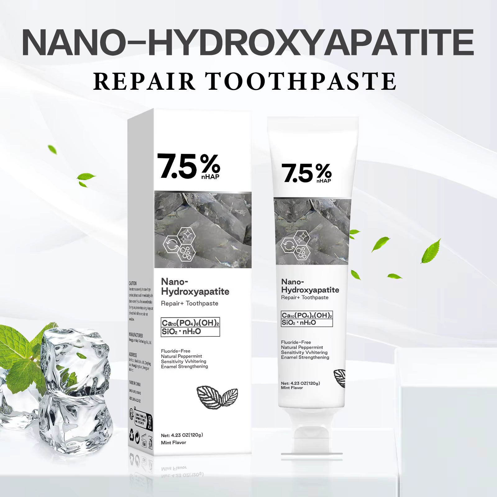 Nano Hydroxyapatite Toothpaste Remover