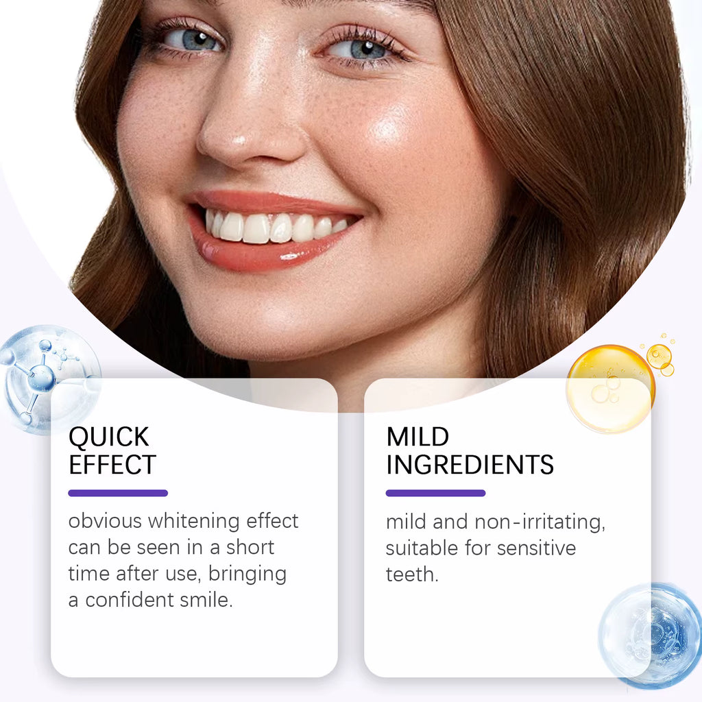 Purple Teeth Whitening Strips