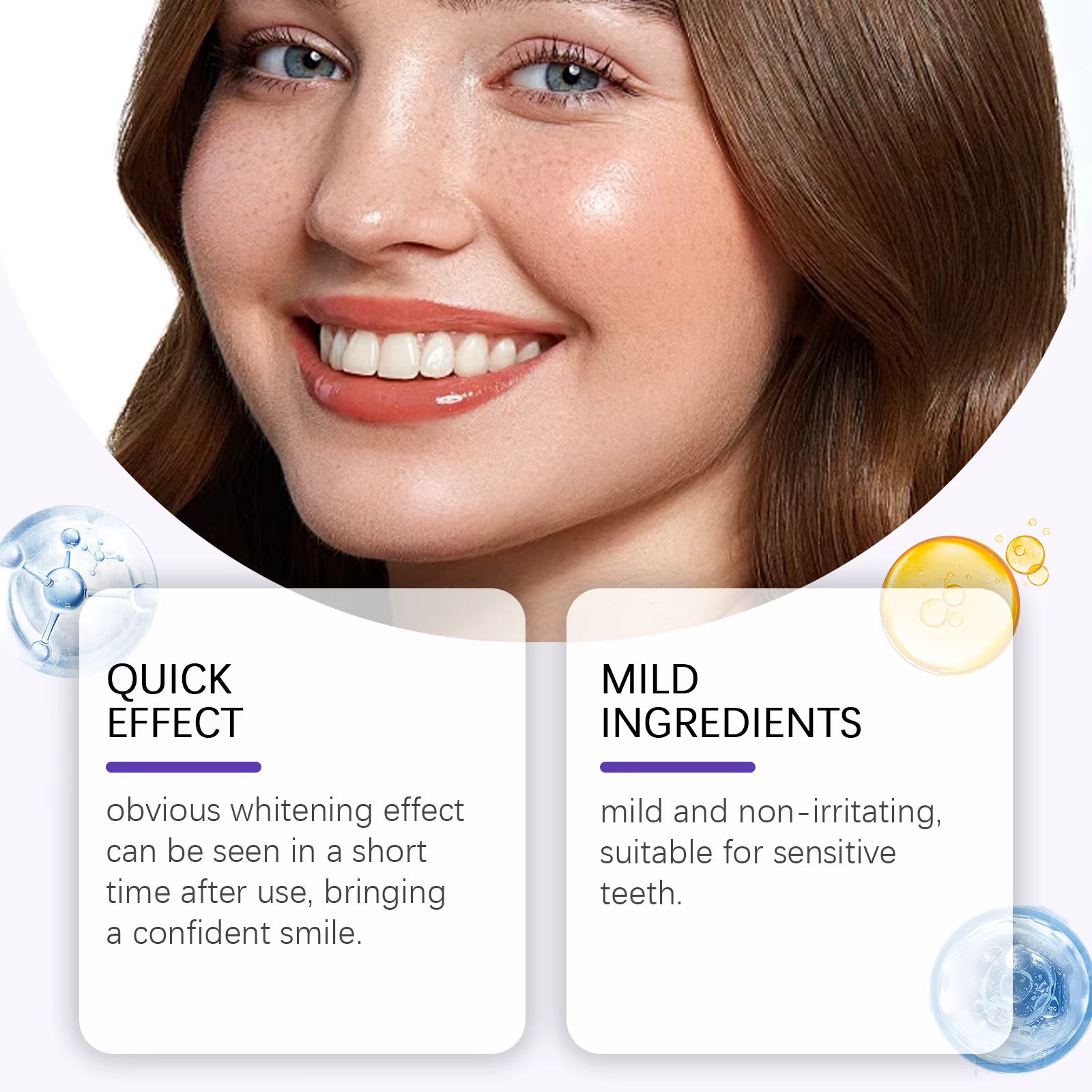 Purple Teeth Whitening Strips