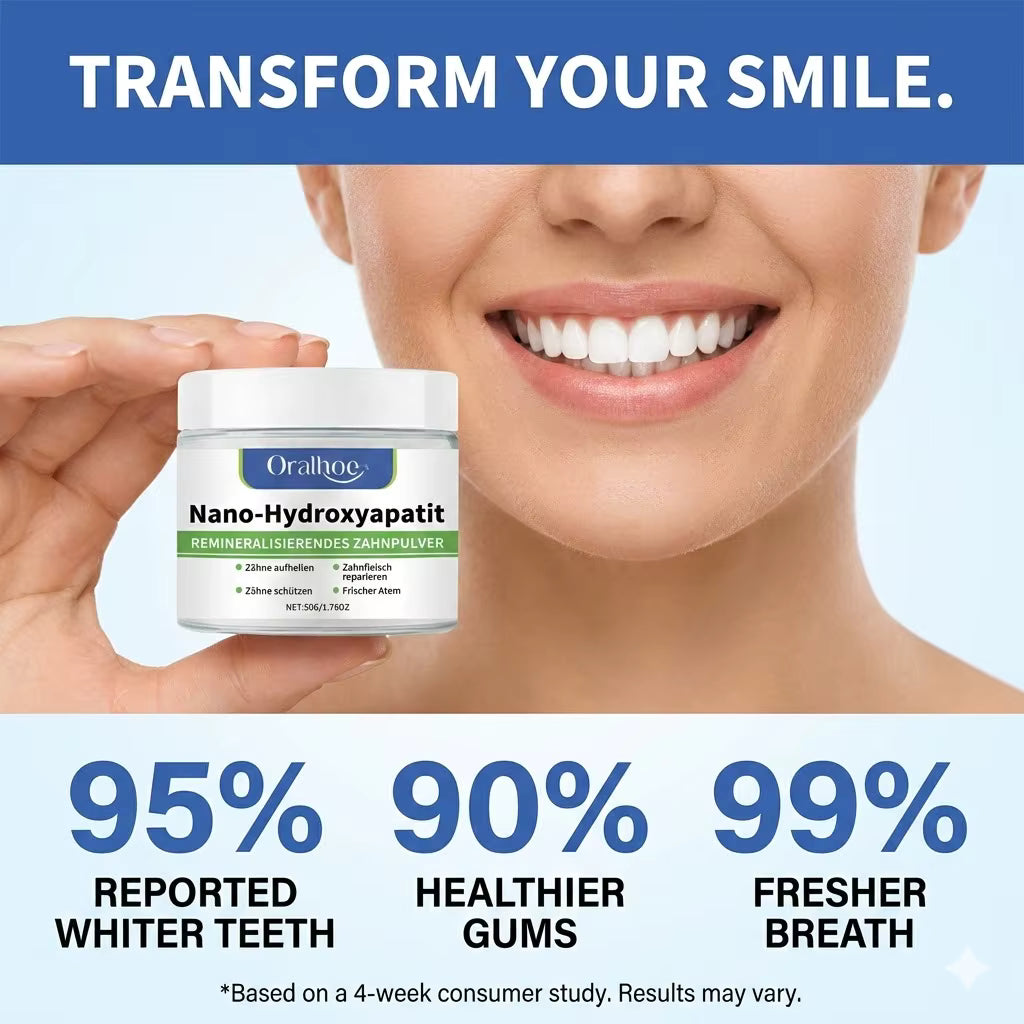 Hydroxyapatite10% Infused Winter Whitening Tooth Powder