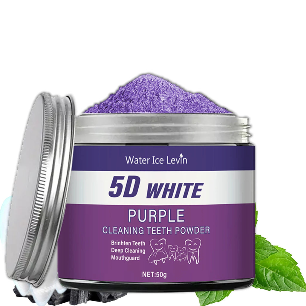Purple Teeth Whitening Powder