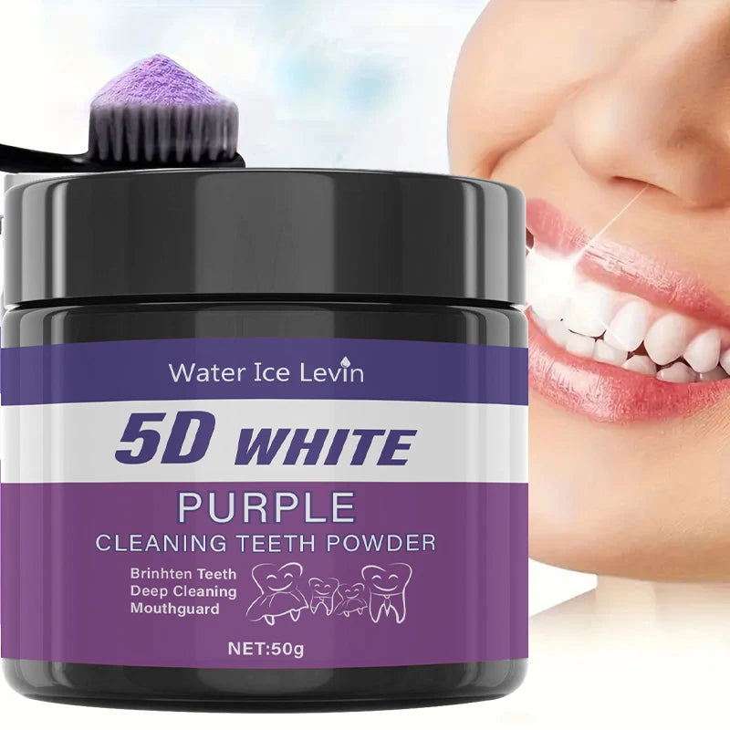 Purple Teeth Whitening Powder